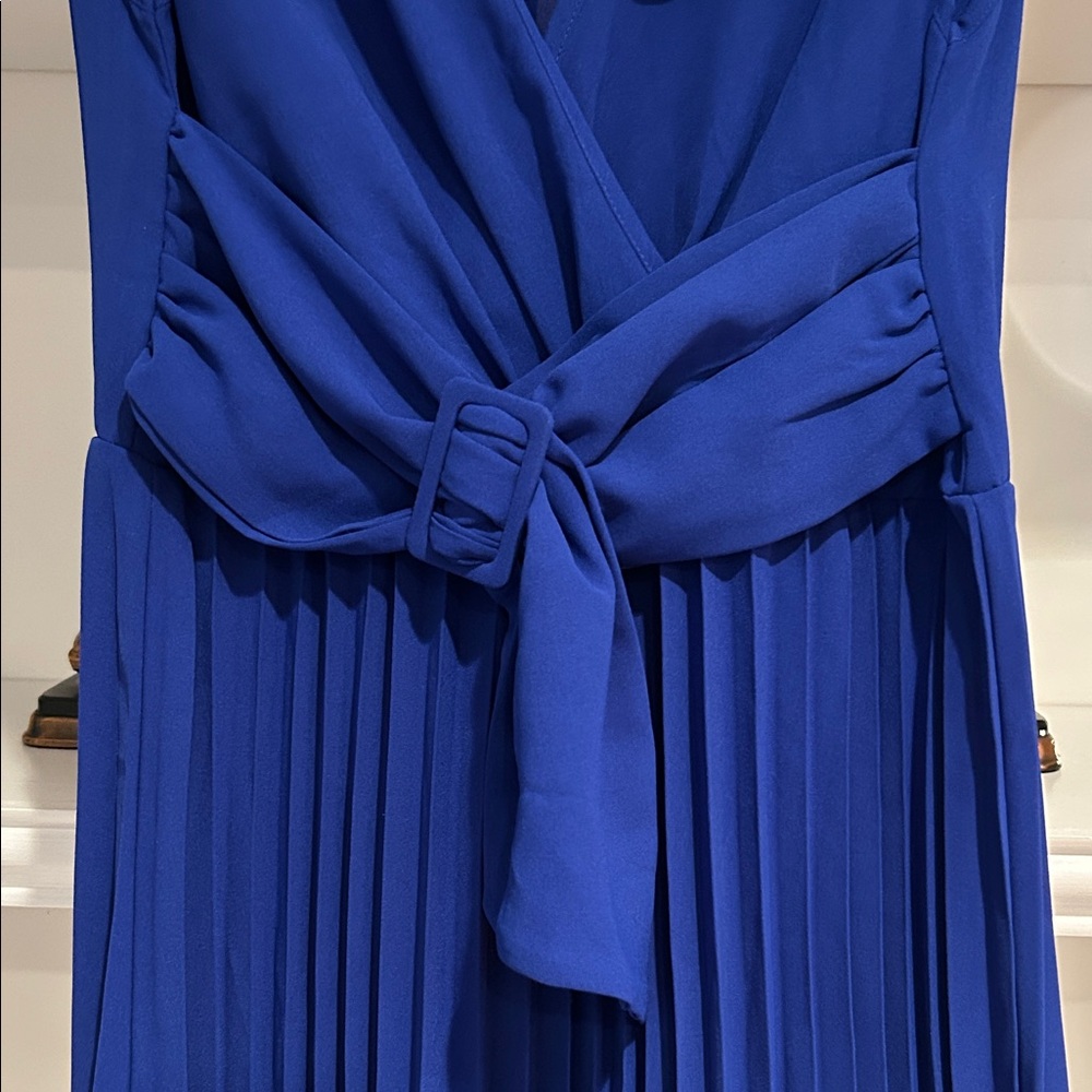 Chic Royal Blue Maxi Dress